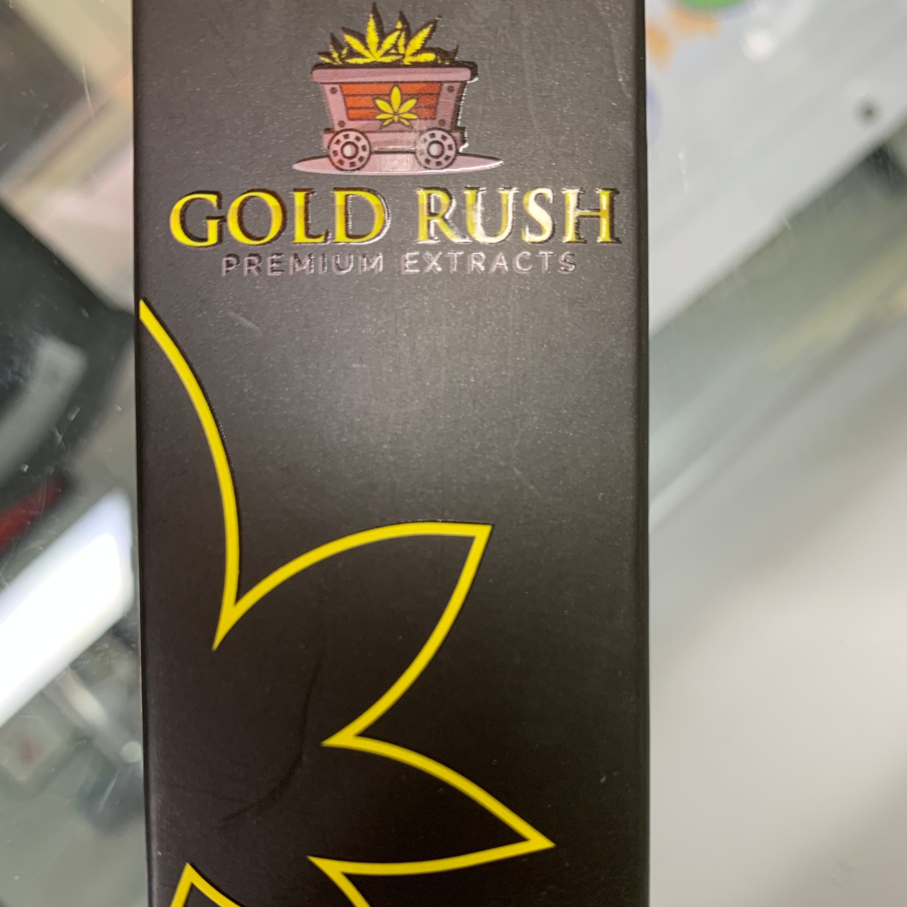 California Gold Rush Extracts Mango Kush Cartridge 1.2g Leafly